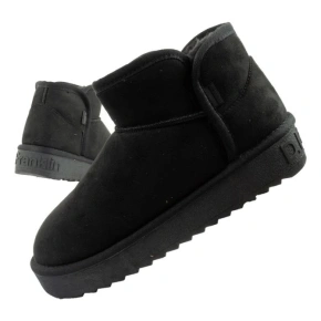 D.Franklin sněhule dámské zimní módní kožešina zateplené kotníkové boty dámské