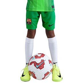 Dětské šortky Nike FC Barcelona 2025/26 Stadium Goalkeeper green HQ0475 310 Dětské šortky Nike FC Barcelona 2025/26 Stadium Goalkeeper green HQ0475 310