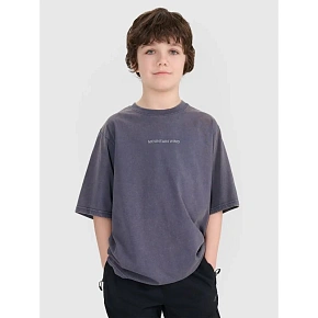 Chlapecké tričko oversize s potiskem 4F 4FJWSS25TTSHM1879-22S