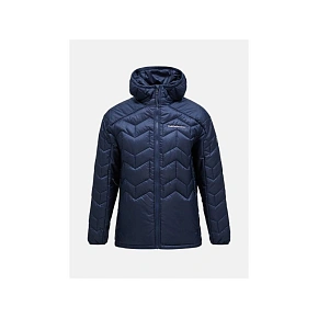 Bunda Peak Performance M Elevate Liner Hood, tmavě modrá Bunda Peak Performance M Elevate Liner Hood, tmavě modrá