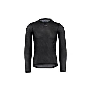 Cyklistické tričko POC ESSENTIAL LAYER LS – černé