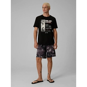 Pánské plážové šortky typu boardshorts s filtrem UPF50+ značky 4F, model 4FRSS26UBDSM267-90A Pánské plážové šortky typu boardshorts s filtrem UPF50+ značky 4F, model 4FRSS26UBDSM267-90A