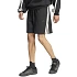 Pánské šortky adidas Kit 3-Stripes, černé, KW2354
