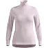 Koszulka termoaktywna z długim rękawem damska Odlo ACTIVE WARM BL TOP turtle neck l/s half zip różowa   M