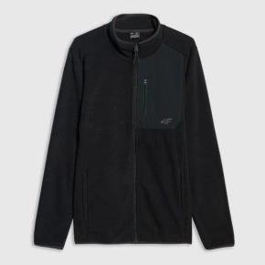 Pánský fleece s pravidelným límcem 4F 4FWAW25TFLEM414-20S Pánský fleece s pravidelným límcem 4F 4FWAW25TFLEM414-20S