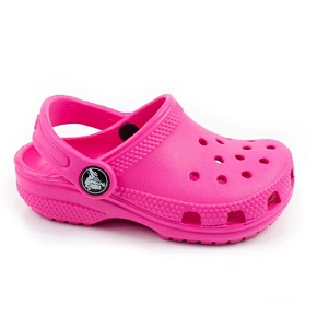 Dětské sandály Crocs Classic Clog T, růžové, pohodlné, módní