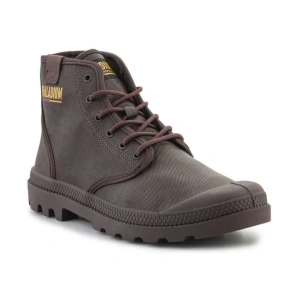 Boty Palladium PAMPA HI COATED U 74375-249-M Dark Cocoa