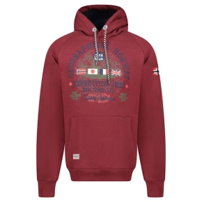 Mikina Geographical Norway DB 100 M WZ3006H/GN-Burgundy pánské