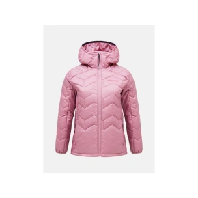 Peak Performance W Bunda s kapucí Elevate Liner Hood hnědá