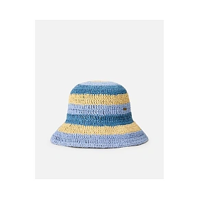 Dámský klobouk RIP CURL Crochet Bucket Hat, modrý Dámský klobouk RIP CURL Crochet Bucket Hat, modrý