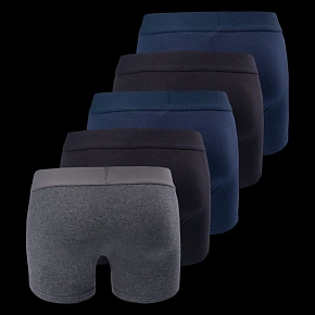 Pánské boxerky RAVOR 5PACK černo-modré mix - Martes Pánské boxerky RAVOR 5PACK černo-modré mix - Martes