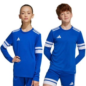 Adidas Squadra 25 dětské tričko s dlouhým rukávem modré JJ0046