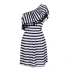Dámské šaty Havana 49351 pruhované - Lisca
