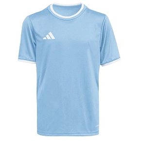 Dětské tričko adidas Entrada 26 Jersey modré JZ2527 Dětské tričko adidas Entrada 26 Jersey modré JZ2527