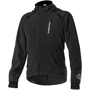 Sportovní bunda Rockbros unisex YPW034, černá, velikost 3XL