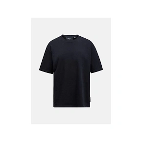 Tričko PEAK PERFORMANCE M Heavy Cotton Tee, černé Tričko PEAK PERFORMANCE M Heavy Cotton Tee, černé