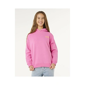 Dívčí mikina RIP CURL Surf Puff Hood-Girl, růžová