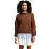 Dámská mikina Nike Studio Fleece Medium Weight, světle hnědá, IM8100 259