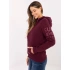 Dámská mikina Asmia D10600BI02690A8NO Bordó - FPrice