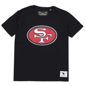 Mitchell & Ness NFL Team Logo Tee San Francisco M 49ERSS BMTRINTL1053-SF4BLCK T-Shirt