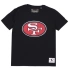 Mitchell & Ness NFL Team Logo Tee San Francisco M 49ERSS BMTRINTL1053-SF4BLCK T-Shirt