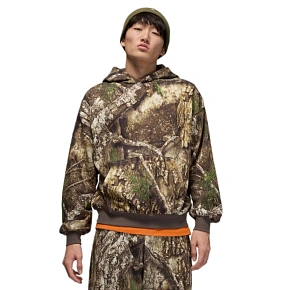 Pánská mikina Air Jordan Brooklyn Realtree Fleece Hoodie Medium Olive - HV1860-222
