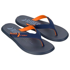 Rider boty pánské sportovní žabky R1 Prime pohodlné žabky navy blue orange