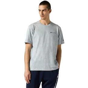 Pánské tričko Champion SS Tee šedé 221798 EM021 pánské
