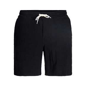 Jack&Jones pánské šortky JPSTJAIDEN COBA STRIPE JOG SHORTS REG SN 12274413 BLACK