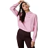 Dámská mikina 4F F2175 světle růžová 4FWSS26TSWSF2175 56S