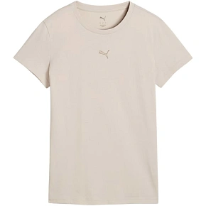 Dámské tričko Puma Ess Centered Cat Logo Tee, světle béžové, 692916 82 Dámské tričko Puma Ess Centered Cat Logo Tee, světle béžové, 692916 82
