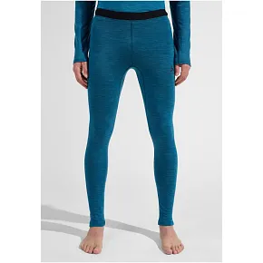 Legginsy termoaktywne męskie Odlo NATURAL PERFORMANCE PW 15 turkusowy