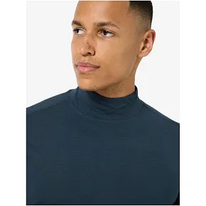 Longsleeve męski SUPER.NATURAL M TUNDRA175 TURTLENECK granatowy pánské