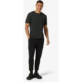 Koszulka z krótkim rękawem męska SUPER.NATURAL M POCKET TEE czarna pánské Koszulka z krótkim rękawem męska SUPER.NATURAL M POCKET TEE czarna pánské
