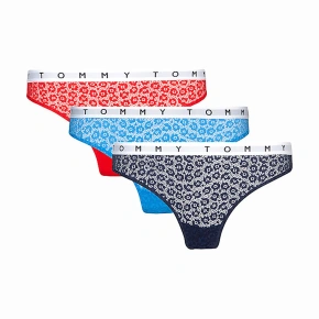 Dámská tanga Lace 3 Pack UW0UW02524-0V7 - Tommy Hilfiger