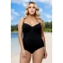 Jednodílné dámské plavky L4392/1 černé - Lorin