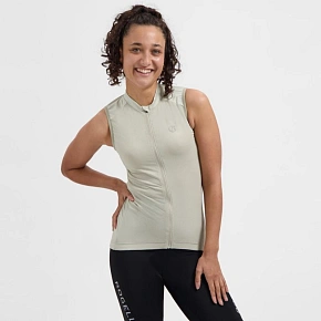 Dámské tričko Rogelli ESSENTIAL, bez barvy, taupe, velikost XS