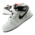 Nike Air Jordan 1 dámské kotníkové sportovní boty fashion sneakers white black dámské
