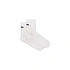 Cyklistické ponožky POC Cadence Road Air Socks, bílé