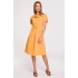 Dámské košilové šaty Yellow S298 - Stylove