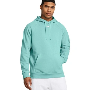 Pánská mikina Under Armour Rival Fleece Hoodie, mátová, 1379757, 482 M