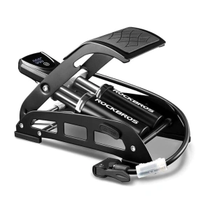 Nožní pumpa Rockbros 42430001001 s displejem - černá