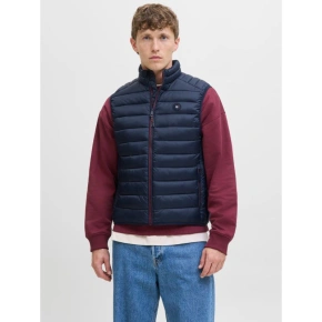 Jack&Jones pánská vesta bez rukávů JJEBRADLEY LIGHT BODYWARMER COLLAR NOO 12280973 SKY CAPTAIN Jack&Jones pánská vesta bez rukávů JJEBRADLEY LIGHT BODYWARMER COLLAR NOO 12280973 SKY CAPTAIN