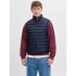Jack&Jones pánská vesta bez rukávů JJEBRADLEY LIGHT BODYWARMER COLLAR NOO 12280973 SKY CAPTAIN