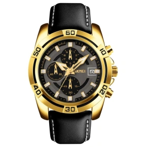 Pánské hodinky Skmei 9156GDBK + BOX Pánské hodinky Skmei 9156GDBK + BOX