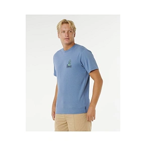 Pánské tričko RIP CURL Vaporcool Search Stack Tee, modré Pánské tričko RIP CURL Vaporcool Search Stack Tee, modré