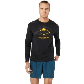 Asics T-shirt Fujitrail Logo LS Top M 2011C987-001 pánské