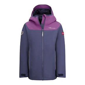 Trollkids Dívčí bunda Bergen violet blue/mallow pink (611-111) dětská bunda do deště pro dívky Trollkids Dívčí bunda Bergen violet blue/mallow pink (611-111) dětská bunda do deště pro dívky