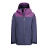 Trollkids Dívčí bunda Bergen violet blue/mallow pink (611-111) dětská bunda do deště pro dívky