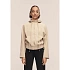 Dámská bunda CASALL Aria Zip Hoodie Jacket, barva béžová
